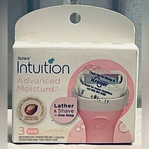 Schick Intuition Advanced Moisture Razor Refill Cartridges- 3 ct